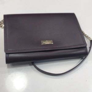 Kate Spade plum purse - great condition